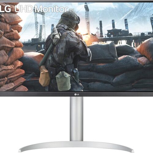 Private: LCD Monitor|LG|27″|4K|Panel IPS|3840×2160|16:9|60Hz|Matte|5 ms|Pivot|Height adjustable|Tilt|27UP650-W