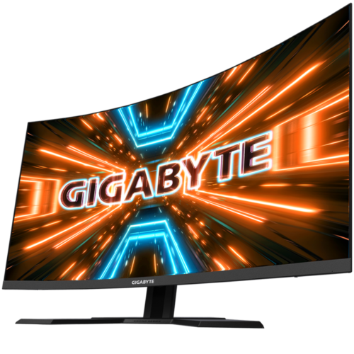 Gigabyte Gaming Monitor G32QC A 31.5 “, VA, QHD, 2‎560 x 1440 pixels, 1 ms, 350 cd/m², Black, 165 Hz, HDMI ports quantity 2